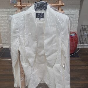 Eloquii White Blazer